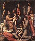 Madonna and Child with Saints by Jacopo Pontormo